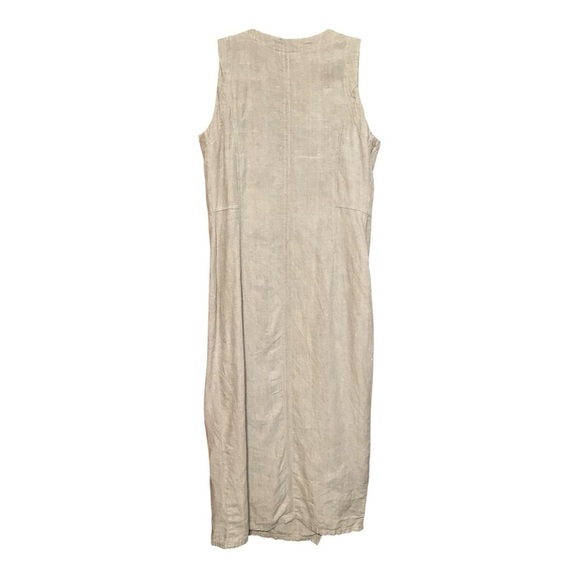 David Dart For Force One Vintage Linen Dress Size M - Picture 7 of 10